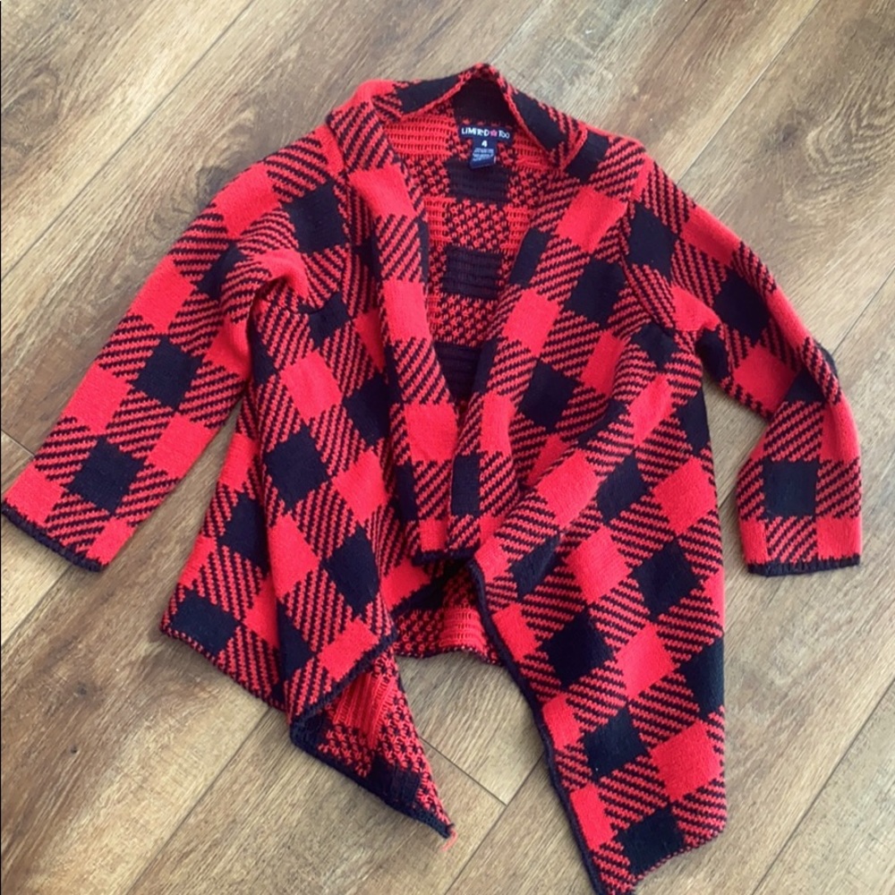 Girls limited too cardigan sweater. 4